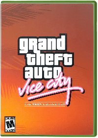 Grand Theft Auto Vice City Xbox US box art